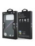 BMW для iPhone 17 Pro Max чехол M-series PU Perf/Smooth Tricolor Metal logo Hard Black (MagSafe)