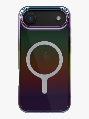 Uniq для iPhone Air чехол Iridescia (holographic) Midnight Quartz (Magsafe)