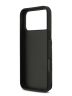 Karl Lagerfeld для iPhone 17 Pro Max чехол Cardslot Stand PU Saffiano Monogram Plate logo Hard Black