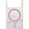 Uniq для iPhone 17 Pro чехол COEHL Resin Solea Glitter Hearts (MagSafe)