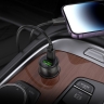 HOCO зарядное в прикуриватель Z52 Spacious PD38W Car charger Type-C PD20W + QC3.0 Transparent black