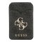 Guess магн. бумажник-стенд Wallet MagSafe Cardslot Stand with Mirror PU 4G Big metal logo Black
