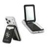 Guess магн. бумажник-стенд Wallet MagSafe Cardslot Stand with Mirror PU 4G Big metal logo Black