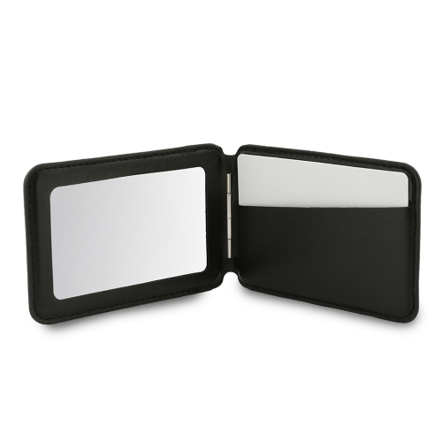 Guess магн. бумажник-стенд Wallet MagSafe Cardslot Stand with Mirror PU 4G Big metal logo Black