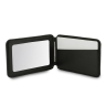 Guess магн. бумажник-стенд Wallet MagSafe Cardslot Stand with Mirror PU 4G Big metal logo Black