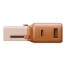 Energea СЗУ TravelGo adapter 35, USB-C + USB-A, PD35W 150 countries Orange