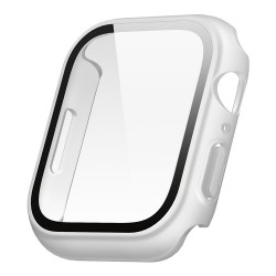 Чехол со стеклом Elago Clear Shield case 9H glass для Apple Watch 45 мм, прозрачный (матовый)