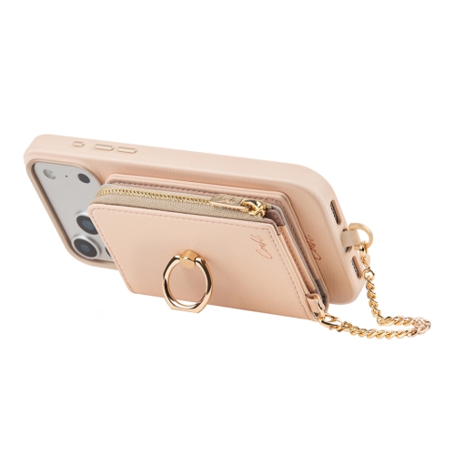 Uniq картхолдер COEHL Mirelle Magnetic Wallet with Wrist strap Shell Pink