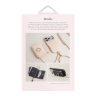 Uniq картхолдер COEHL Mirelle Magnetic Wallet with Wrist strap Shell Pink