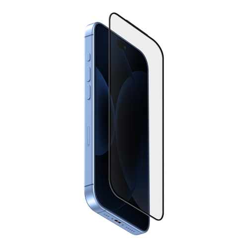 Uniq стекло для iPhone 18 Pro Max/17 Pro Max OPTIX Vision OptiView (DX2) Anti-Dust filter Black +ins