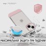 Чехол Elago GLIDE для iPhone 14, прозрачный/розовый