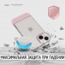 Чехол Elago GLIDE для iPhone 14, прозрачный/розовый