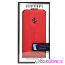 Кожаный чехол Ferrari Montecarlo Flip для iPhone 6/6s, красный