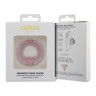 Guess кольцо-держатель MagSafe Metal Ring stand Diamond Rhinestones Pink