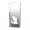 Чехол Karl Lagerfeld Fun Choupette для iPhone X/XS, серый