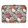 Hello Kitty для ноутбуков 13"/14" чехол Sleeve ZIP PU leather Graffiti Tags Beige