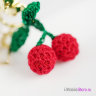 Elago Брелок-подвеска  для AirPods, Вишня EKR-CHERRY