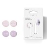 Накладки Elago Secure Fit для AirPods 1/2, розовый/фиолетовый (2 пары)