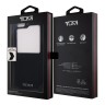 TUMI для Galaxy Z Flip 5 чехол Liquid silicone Metal logo Hard Black