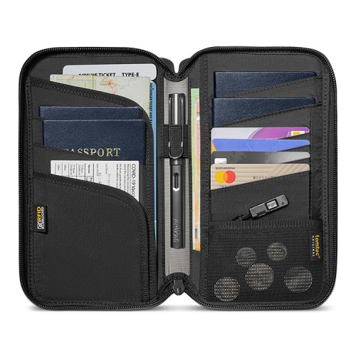 Tomtoc Travel сумка для документов Navigator-T03 Passport Bag Gray