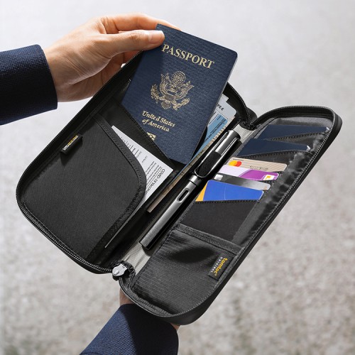 Tomtoc Travel сумка для документов Navigator-T03 Passport Bag Gray