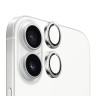 BlueO стекло для iPhone 16/16 Plus, Camera lens Armor Aluminium 2 шт. Silver Diamond (+installer)