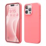 Elago для iPhone 15 Pro чехол Soft silicone (Liquid) Pink
