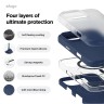 Elago для iPhone 16 Pro чехол Soft silicone (Liquid) Jean Indigo (MagSafe)