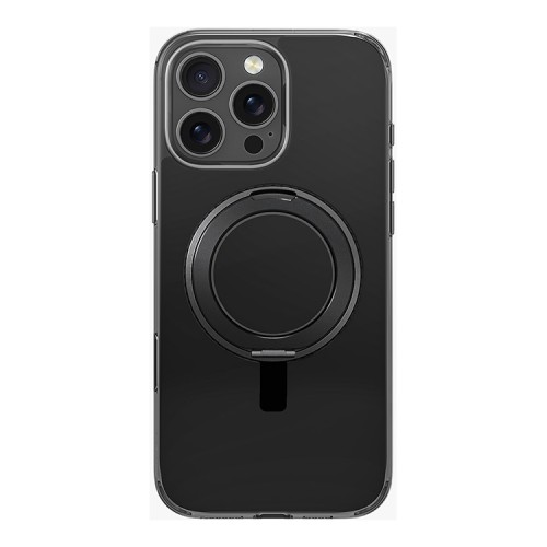 Uniq для iPhone 16 Pro чехол Swivix with 360-Rotating stand Black (Magsafe)