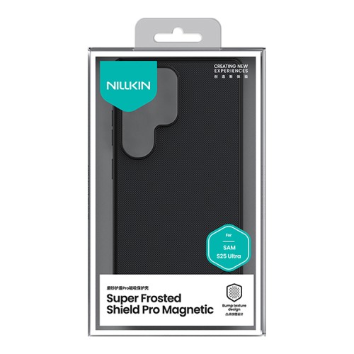 Nillkin для Galaxy S25 Ultra чехол Frosted Shield Pro Magnetic Black