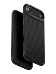 Uniq для iPhone Air чехол KEVA Kevlar Carbon Black (MagSafe)