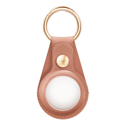 Uniq чехол Domus Leatherette для AirTag, розовый