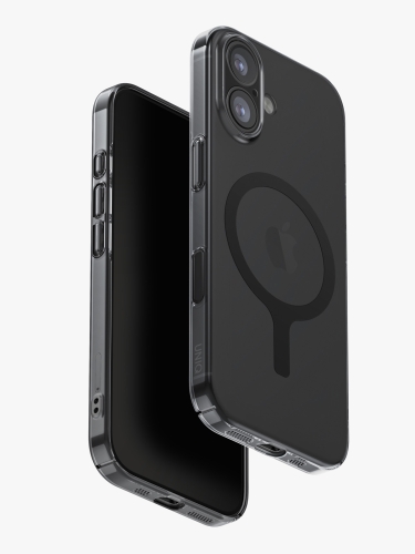 Uniq для iPhone 17 чехол AirSuit Glossy Smoke (MagSafe)