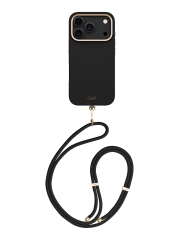 Uniq для iPhone 17 Pro чехол COEHL Strap series Mirelle Ebony (MagSafe)