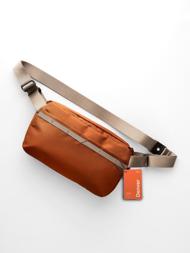 Uniq сумка DENVER Canvas Crossbody Bag 5L Orange