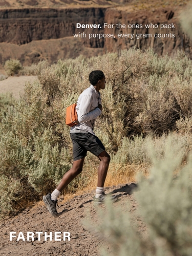 Uniq сумка DENVER Canvas Crossbody Bag 5L Orange