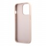 Чехол Guess PU 4G + Ring Hard для iPhone 13 Pro, розовый