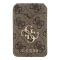 Guess картхолдер бумажник-стенд Wallet MagSafe Cardslot Stand with Mirror PU 4G Big metal logo Brown