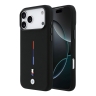 BMW для iPhone 17 Pro чехол M-series Liquid silicone Metal cam Tricolor Hard Black (MagSafe)