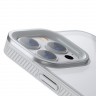 Чехол Baseus Crystal case для iPhone 13 Pro, серая рамка