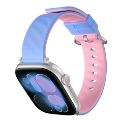 BlueO для Apple Watch 44/45/46/49 mm ремешок Lollipop Silicone Watch Band Pink Purple