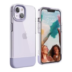 Чехол Elago GLIDE для iPhone 14, прозрачный/фиолетовый