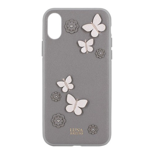 Чехол Luna Aristo Dale для iPhone XR, серый
