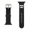 Ремешок Lagerfeld Silicone Choupette head для Apple Watch 42-44-45 mm, черный