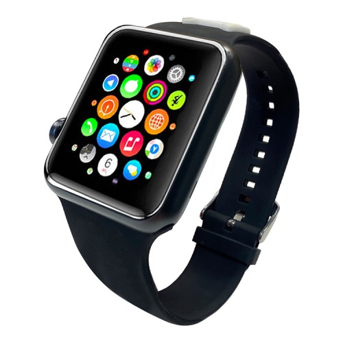 Ремешок Karl Lagerfeld Silicone Choupette head для Apple Watch 49-46-45-44 мм, черный