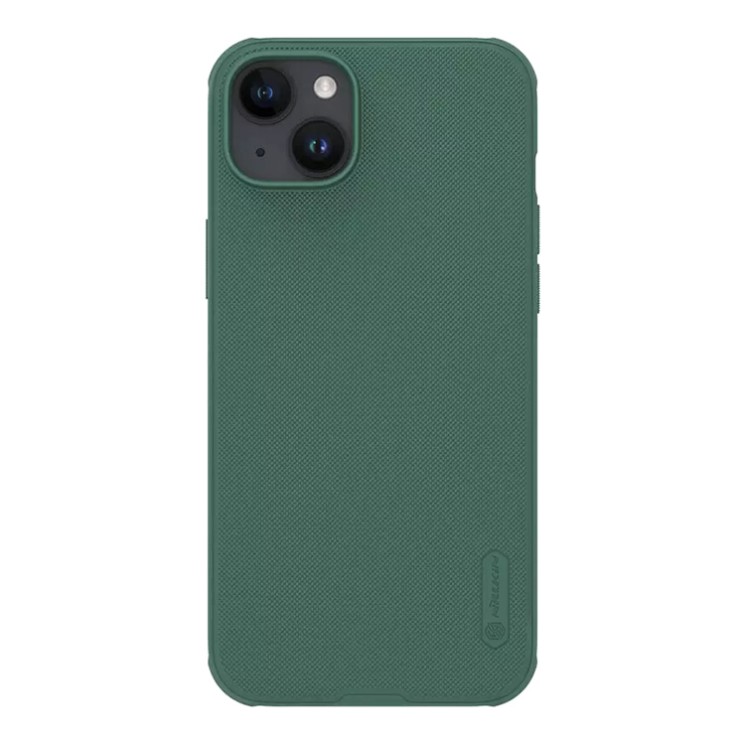 Nillkin для iPhone 15 Plus чехол Frosted Shield Pro Deep green