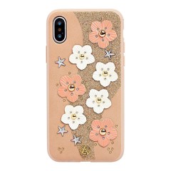 Чехол Luna Aristo Jasmine для iPhone X/XS, розовый