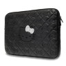 Hello Kitty для ноутбуков 13"/14" чехол Sleeve ZIP PU leather Quilted Bows Black