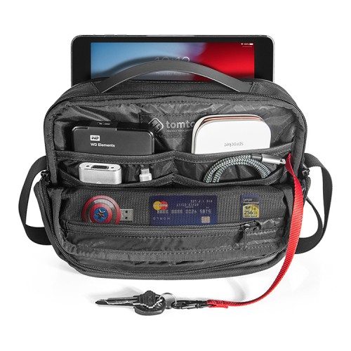 Tomtoc Travel сумка для планшетов Explorer-T20 Shoulder Bag 11" Black