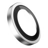 BlueO стекло для iPhone 16/16 Plus, Camera lens Armor Aluminium 2 шт. Silver (+installer)